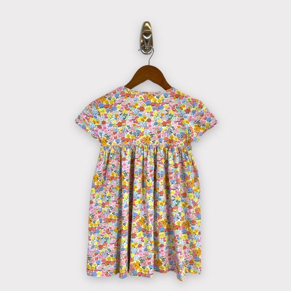 NEXT Floral Jersey Short Sleeve Dress - Picture 4 of 5